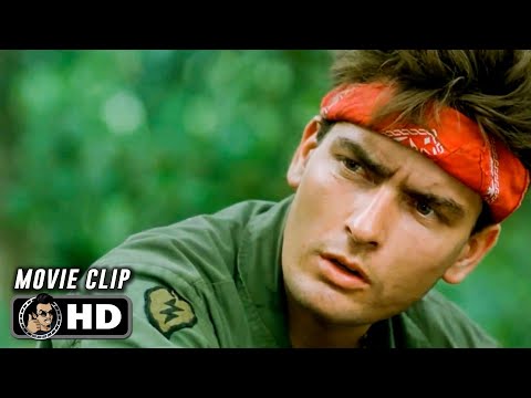 PLATOON Clip - "Hard & Dry" (1986) Charlie Sheen