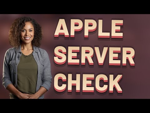Are Apple Servers Down