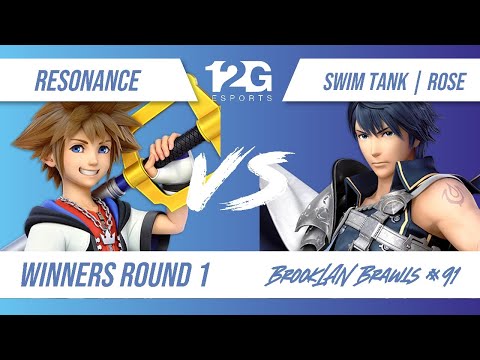 BrookLAN Brawls 91 - Resonance (Sora) v. Swim Tank | Rose (Chrom) - Winners Round 1