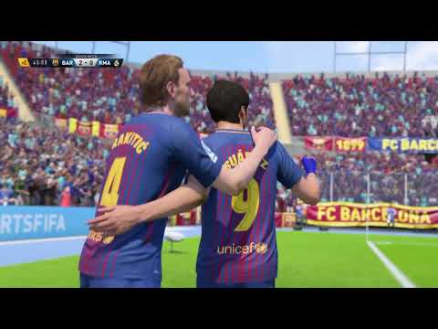 FIFA 18 ROAD TO DIVISION 1 PART 129 - BARCELONA VS REAL MADRID - FIFA 18 Online Seasons Gameplay