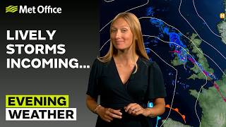 25/08/2026 - Dry night in the north - Evening Weather Forecast UK - Met Office Weather.