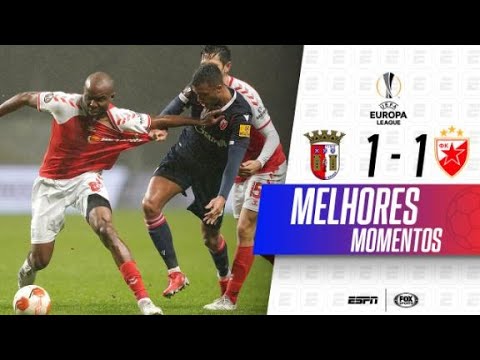 ALÔ, TORCIDA DO FLAMENGO! BRAGA DE CARLOS CARVALHAL EMPATA NA EUROPA LEAGUE | MELHORES MOMENTOS