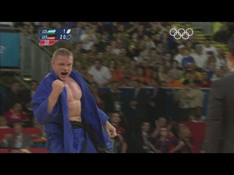 Peters (GER) v Sayidov (UZB) -100kg Judo Bronze Medal Bout -- London 2012 Olympics
