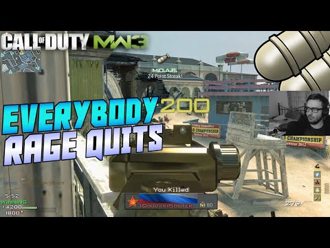 Modern Warfare 3 in 2020 Except Everybody Rage Quits... - (DLC Moabs)
