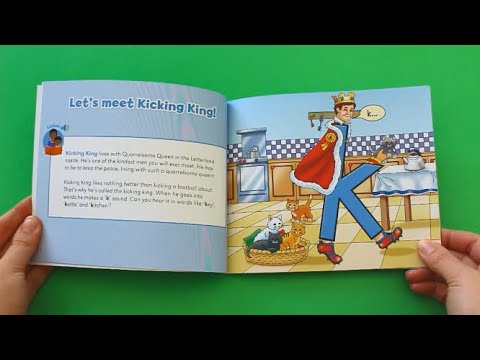 Letterland Story Corner - Kicking King and his socks