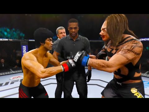 Bruce Lee vs. Danger Alien (EA sports UFC 2)
