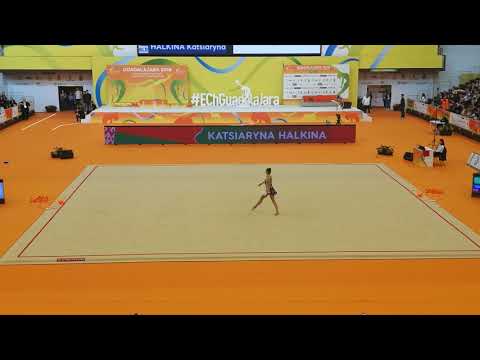 Katsiaryna Halkina Ball Finals EChGuadalajara 2018