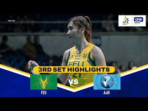 FEU vs. AdU | SET 2 HIGHLIGHTS | UAAP SEASON 88 WOMEN’S VOLLEYBALL ROUND 1 | MAR. 1, 2026