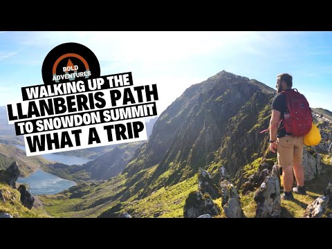 Hiking In Snowdonia | Walking the Llanberis Tourist Path to Snowdon Summit