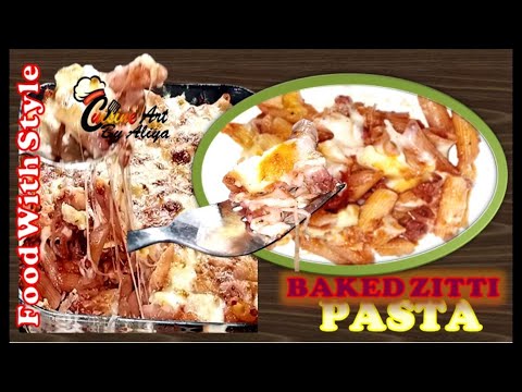 baked ziti | easy ziti pasta recipe | easy pasta recipes | ziti with cheese | casserole recipes |