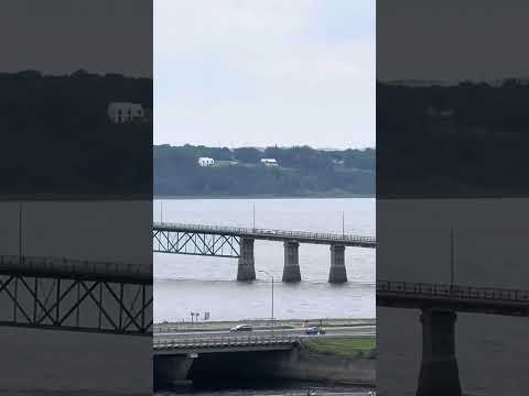 Lovely|Montmorency|Falls|And|Lake|Quebec City|Quebec|Canada🍁🇨🇦