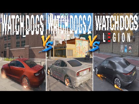 Watch Dogs vs Watch Dogs 2 vs Watch Dogs Legion Comparison