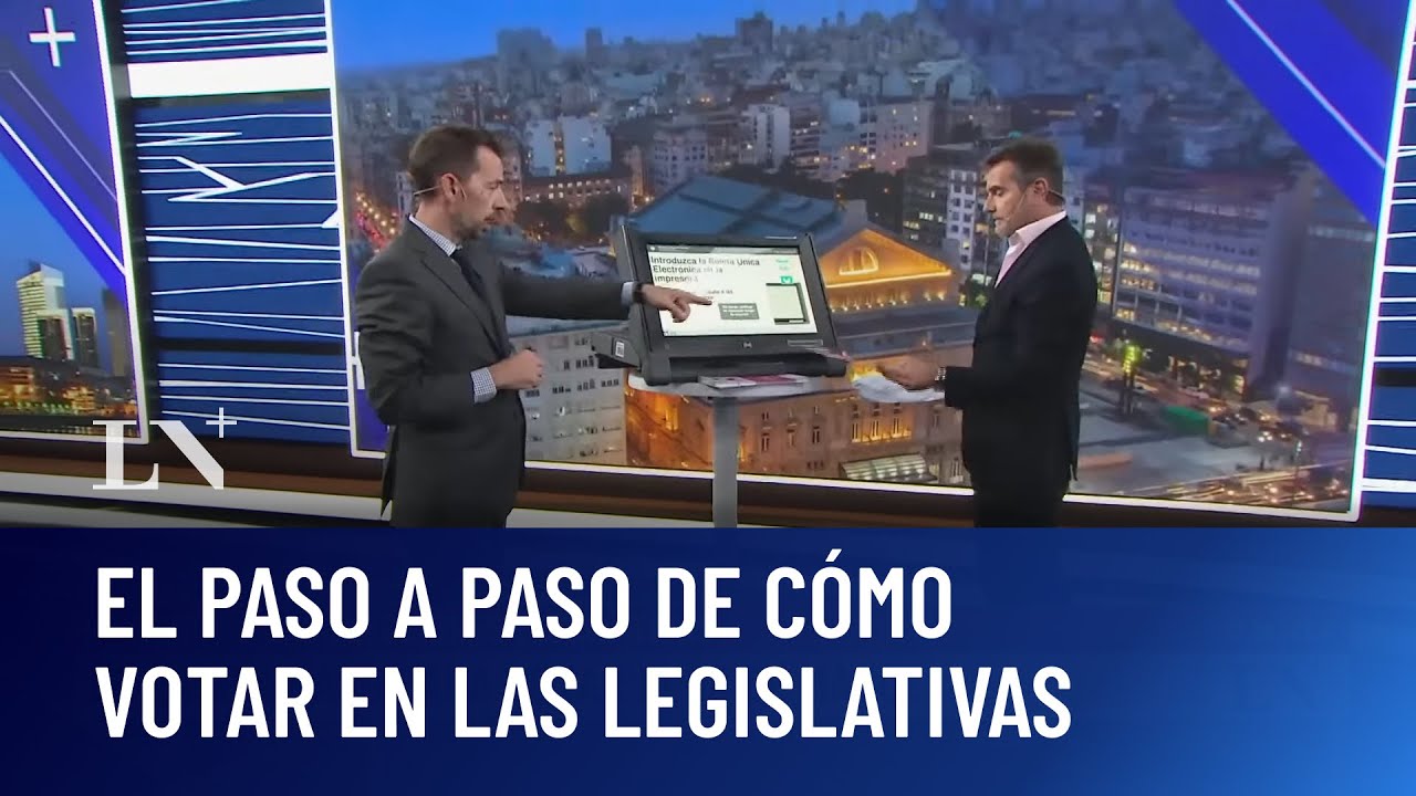 Rumbo a las elecciones legislativas; el paso a paso de cómo votar el 18 de mayo