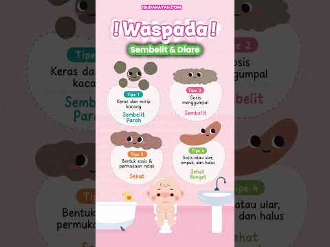 Bentuk Feses Bayi Menunjukkan Kondisi Kesehatannya!