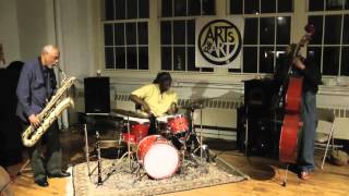 Hamiet Bluiett, William Parker and Hamid Drake at Evolving Music Series Jan. 2016