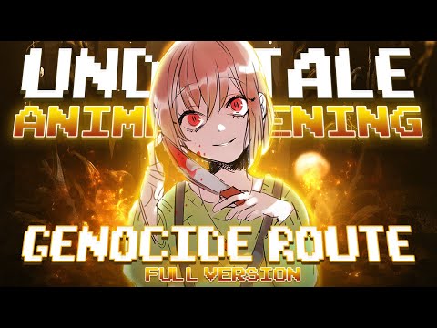 Megalovania but it’s an anime opening (Undertale anime opening: Genocide Route)