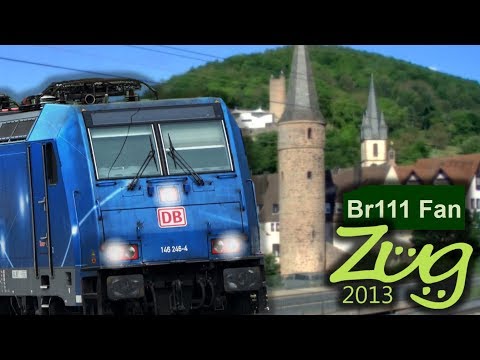 Zug2013 & Br111 Fan: Documentary Railway Line Aschaffenburg - Gemünden - Würzburg (2017)