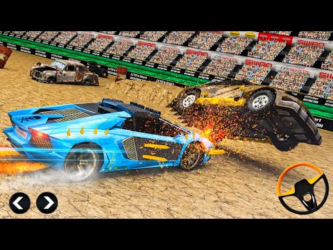 Demolition Derby Car Crash Stunts Shooting Simulator - Android Gameplay.