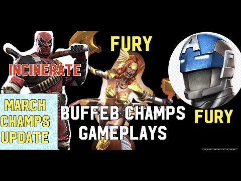 Angela Masacre Civil Warrior Buffed Gameplays - Marvel Contest Of Champions