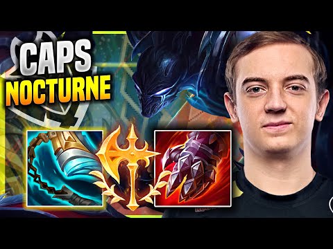 CAPS IS A BEAST WITH NOCTURNE MID! - G2 Caps Plays Nocturne MID vs Sylas! | Season 11