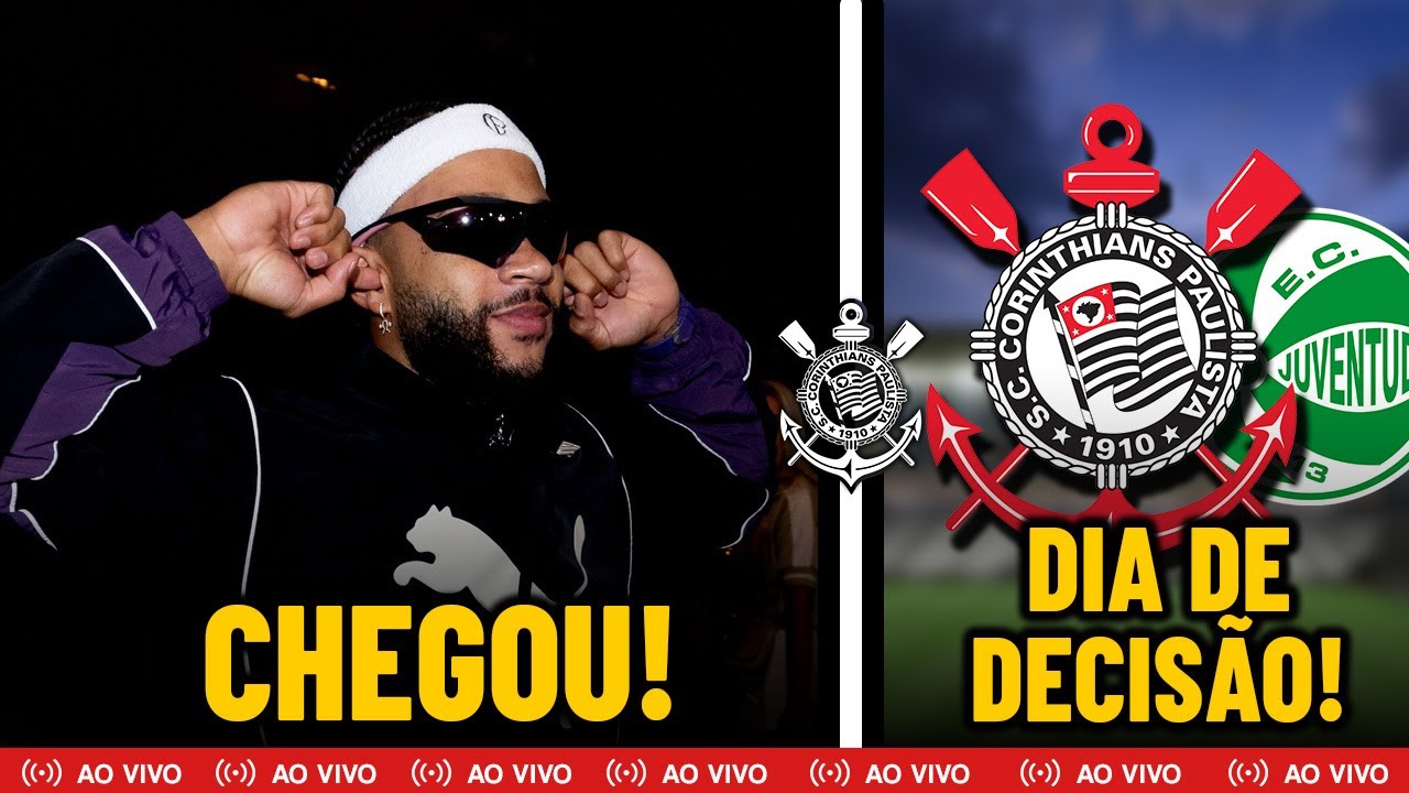 MEMPHIS DEPAY EM SOLO BR + DECISÃO ENTRE CORINTHIANS X JUVENTUDE