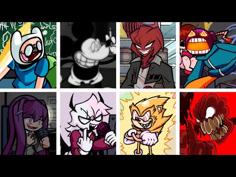 Corrupted Hero But Every Turn A Different Character Sing It 🎶 (FNF Corrupted but Everyone Sings It)