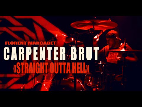Florent Marcadet - Carpenter Brut "Straight Outta Hell" - Drum Playthrough