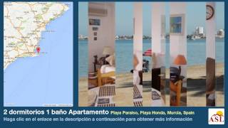 preview picture of video '2 dormitorios 1 baño Apartamento se Vende en Playa Paraiso, Playa Honda, Murcia, Spain'
