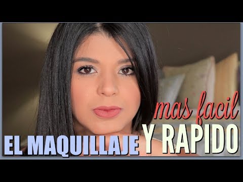 Tutorial para principiantes, maquillaje rápido y fácil