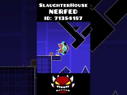 EXTREMELY Nerfed SlaughterHouse in Geometry Dash