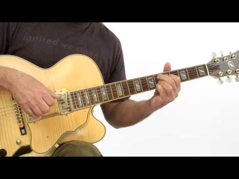 Jazz Standards Guitar Lesson #5 - Chord Studies - Brad Carlton