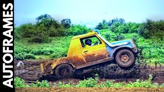 Maruti Gypsy Extreme Offroad Jump Compilation From Offroad Mud Race Kerala