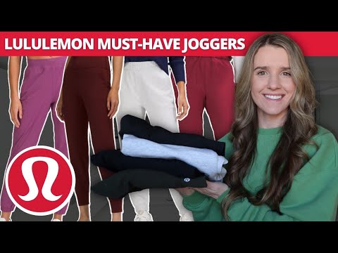LULULEMON BEST JOGGERS REVIEW & TRY-ON / must-have...