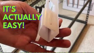 How To Assemble Lowes' Project Source Boltless Shelves (the 