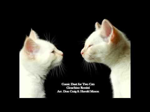 Comic Duet for Two Cats - Rossini - Alto