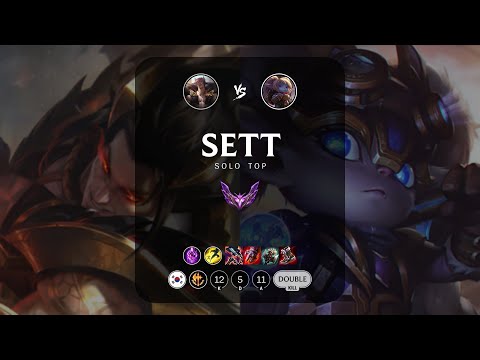 Sett Top vs Poppy - KR Master Patch 13.17