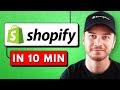 Shopify Tutorial For Beginners 2026 Set Up Your Store In 10 Minutes