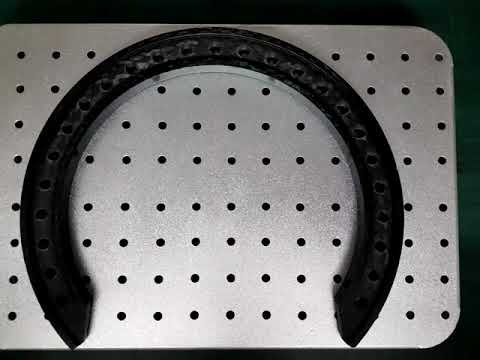 Black standard 5/8th carbon fiber ring orthopedic external f...