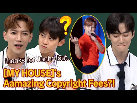 Thanks to Junho, [My House] Climbed the Chart! So How Much Copyright Fee did Composer Jun.K Receive?