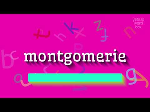 How to say "montgomerie"! (High Quality Voices)