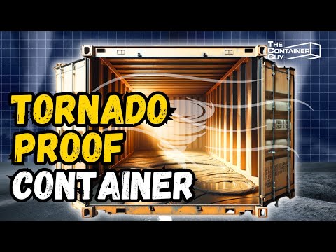 DIY Storm Shelter: Pour A Concrete Slab In Your Shipping Container