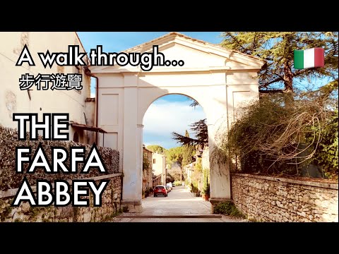 The Farfa Abbey (Latium, Italy), a walking tour with subtitles - 26/01/23