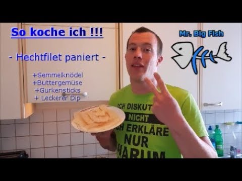 Hechtfilet paniert und leckerer Dip - Mr. Big Fish - So koche ich. (Folge 1, 2018 )
