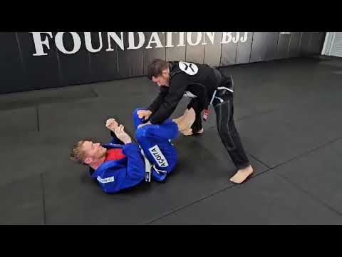 Basic Open Guard Pass Sequence / Sequência Básica dePassagem de Guarda Aberta @foundationbjjtv5642