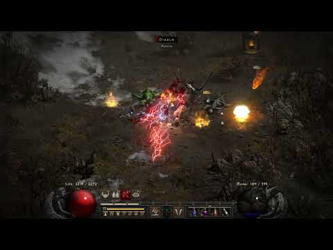 Dclone 2.4 vs budget hybridzon: tstroke lvl 40 charged strike, 1 synergy, 0 facets (Diablo D2R)