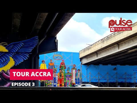 Pulse Tour Accra: Amazing street art in Accra, Ghana. Ep 3