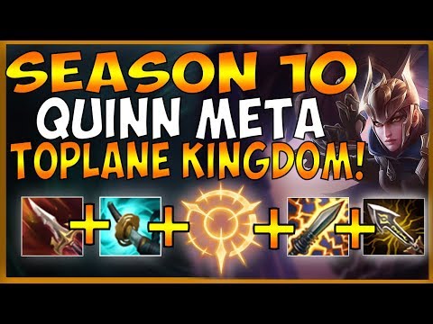 QUINN TOP IS AMAZING IN SEASON 10! YOU CAN CARRY GAMES AGAIN WITH THE BIRB - League of Legends