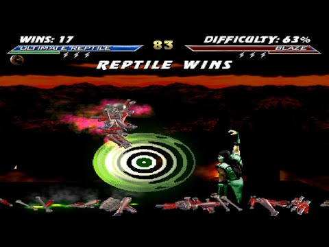 MORTAL KOMBAT CHAOTIC NEW ERA - ULTIMATE REPTILE GAMEPLAY PLAYTHROUGH