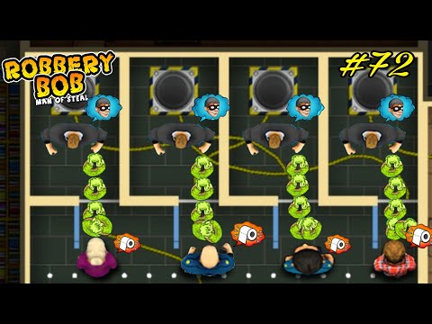 Robbery Bob : Use 300 Teleport Mine - 300 Rotten Donut - Agent Costume Advanced Part 72