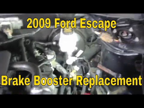 2009 Ford Escape Brake Booster Replacement - Air Leaking Sound